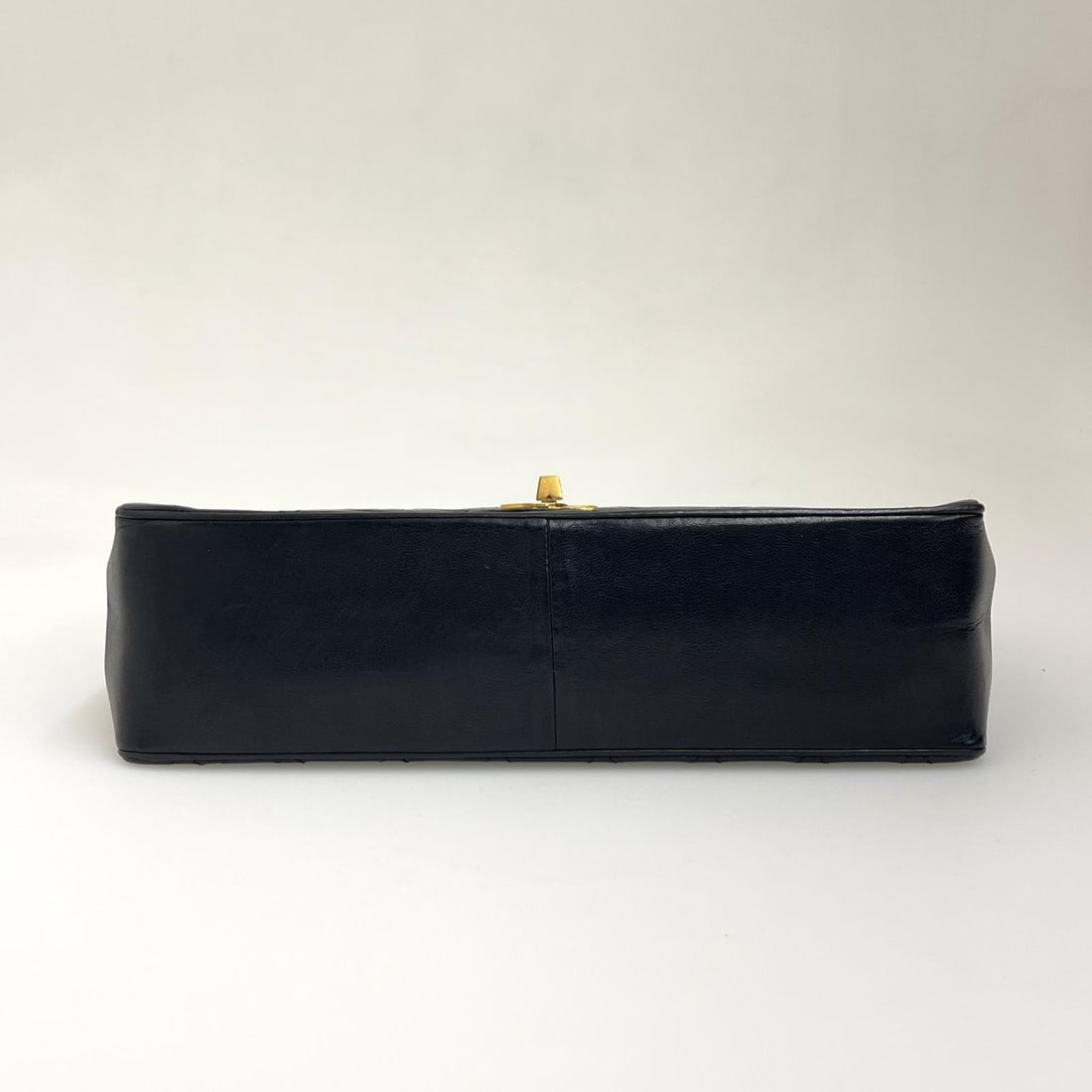 CHANEL Timeless Classic Double Flap in Black Lambskin - 5