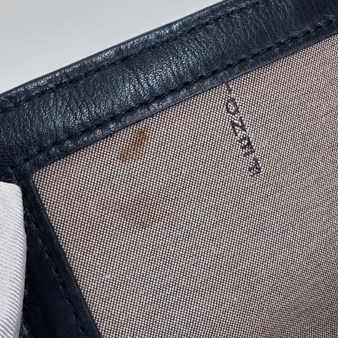 FENDI Baguette handbag in FF fabric with black leather details - 17