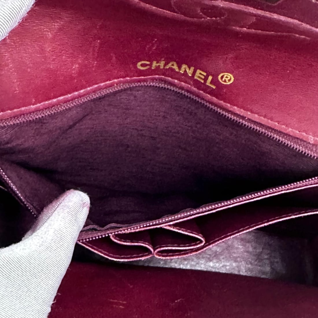 CHANEL Vintage Black Leather Single Flap with Gold Hardware - 12