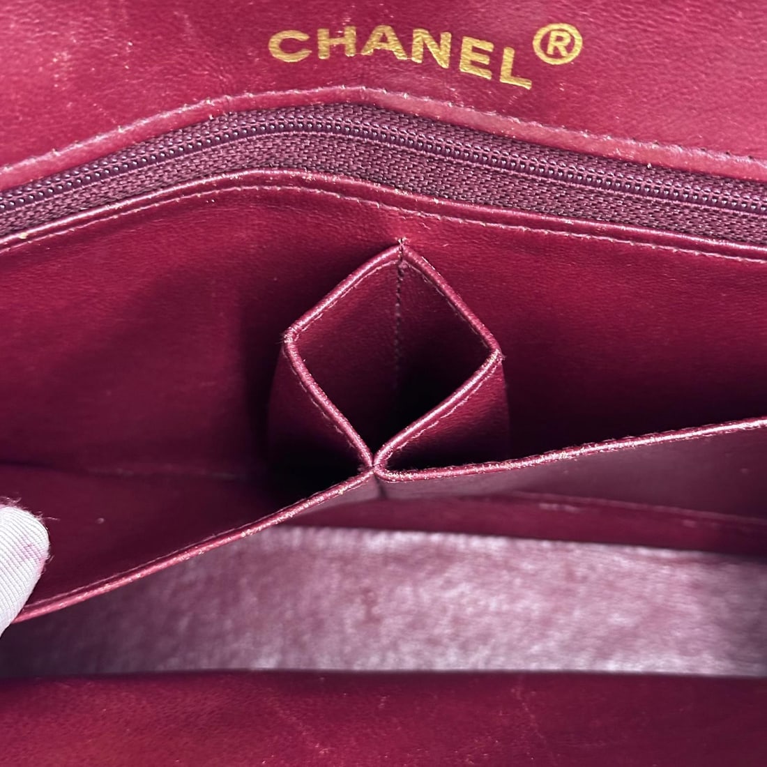 CHANEL Vintage Black Leather Single Flap with Gold Hardware - 17