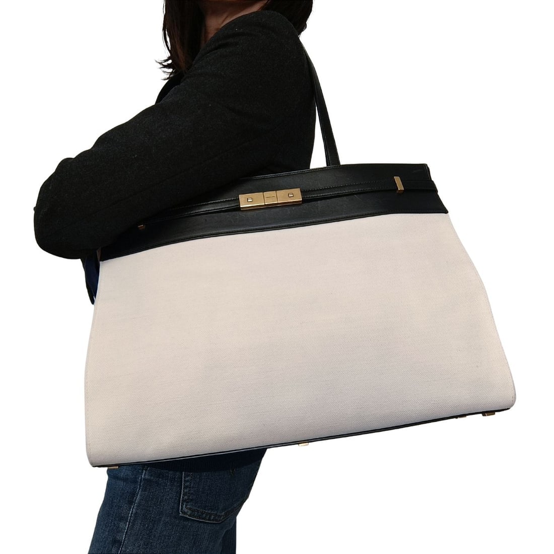 SAINT LAURENT Manhattan Top Handle shoulder bag - 7