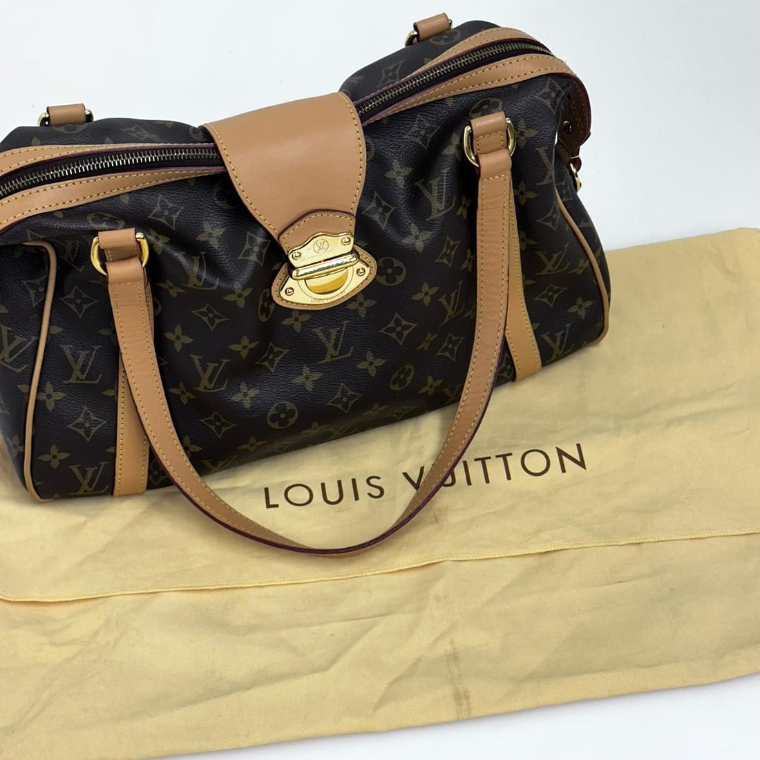 LOUIS VUITTON Stresa PM bag in Monogram canvas - 13