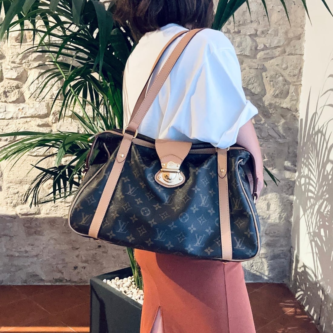LOUIS VUITTON Stresa PM bag in Monogram canvas - 2