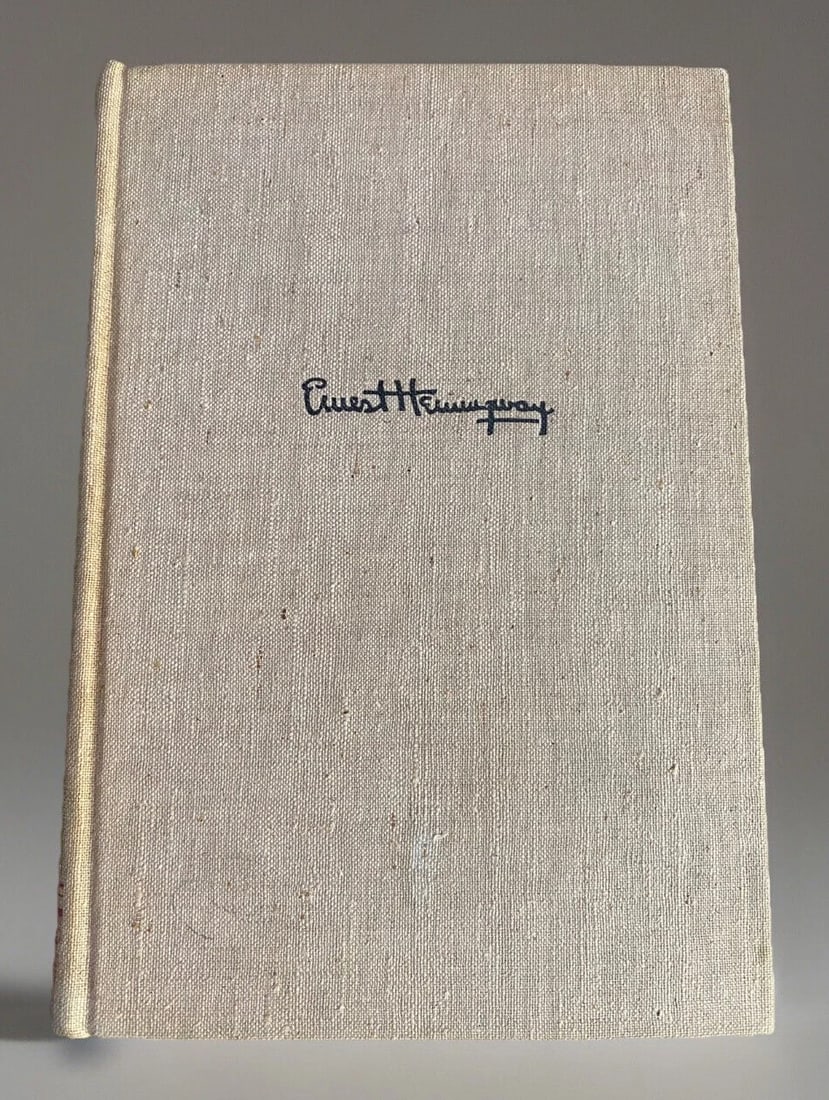 For Whom the Bell Tolls, Ernest Hemingway 1940 First Edition 1st Printing "A": This is a rare and valuable first edition first printing book titled "For Whom the Bell Tolls" by Ernest Hemingway, published in 1940 by Charles Scribner's Sons in New York. “A” on copyrig