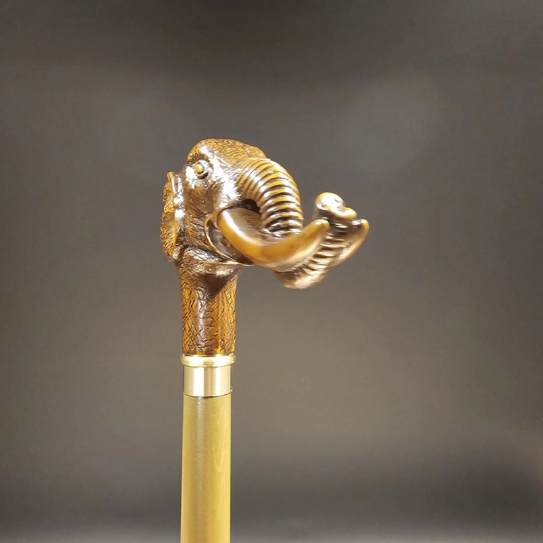 36" Elephant Walking Stick Cane - 12