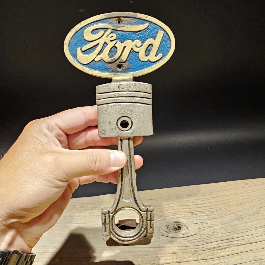 Cast Iron Ford Door Gate Handle - 8