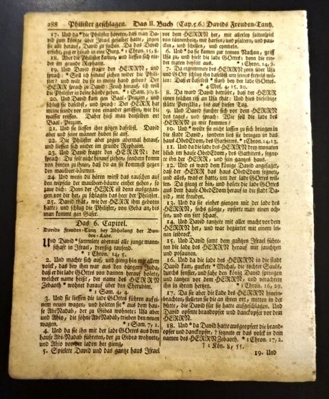 1776 Bible Leaf Revolutionary War Saur - 2