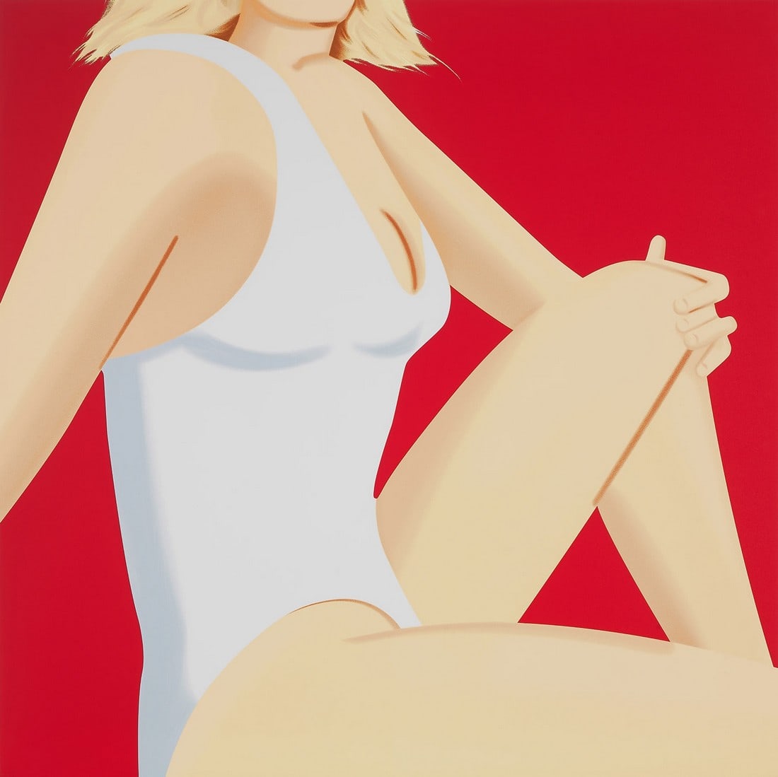 ALEX KATZ 'COCACOLA GIRL' PRINT: Title: ALEX KATZ 'COCACOLA GIRL' PRINT Description: Alex Katz 'Cocacola Girl' Print in Color measuring at 40x40 inches Dimensions: 40x40" Reserve: $80.00 Shipping:Domestic: Flat-rate of $35.00 to