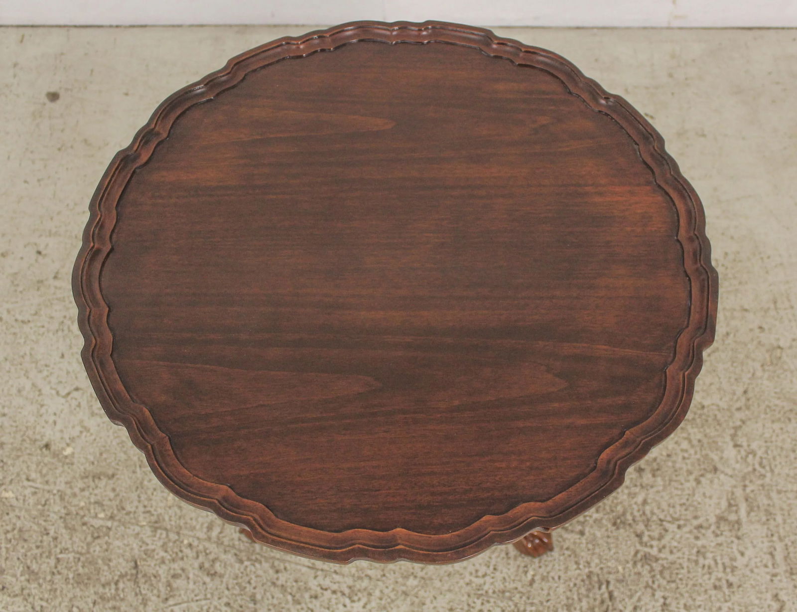 Century Sutton Collection Chippendale Mahogany Clawfoot Lamp Table - 2