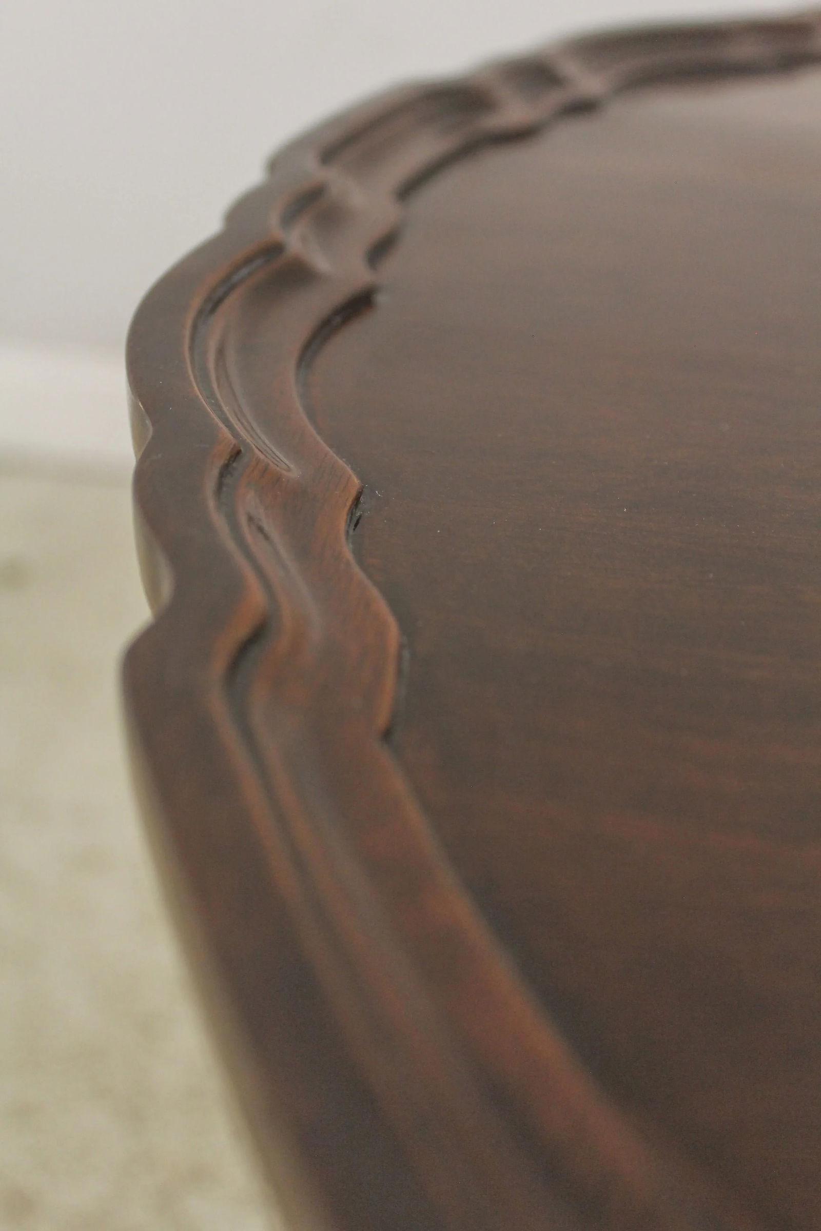 Century Sutton Collection Chippendale Mahogany Clawfoot Lamp Table - 3