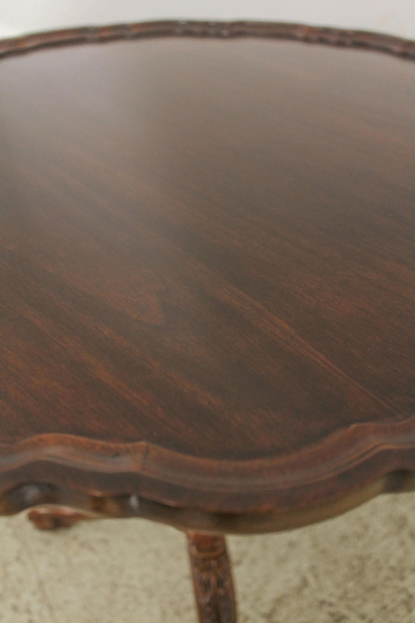 Century Sutton Collection Chippendale Mahogany Clawfoot Lamp Table - 9