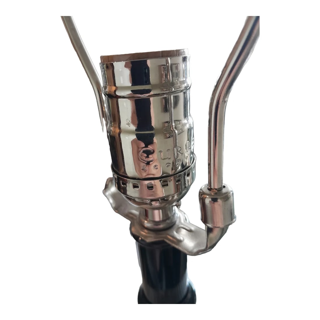 Pair of Contemporary Currey & Co Atomic Age Table Lamps - 6