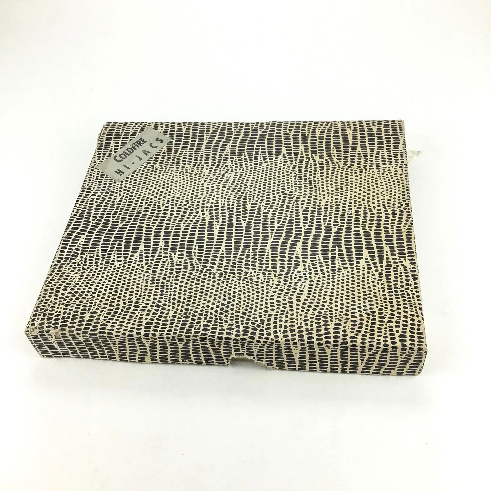 Mid Century Bright Colorful Set of Stretchy Fabric Coasters - 4