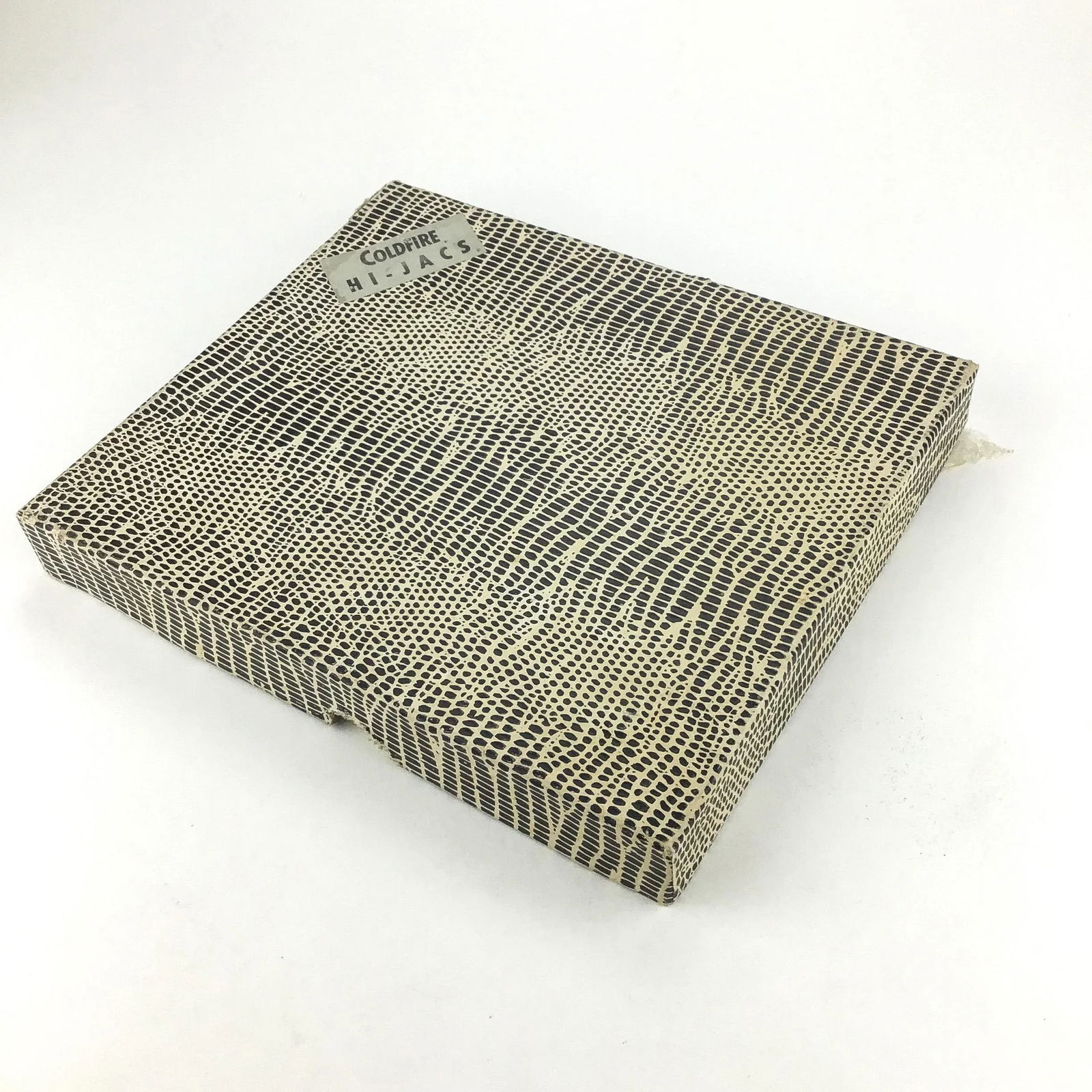 Mid Century Bright Colorful Set of Stretchy Fabric Coasters - 5