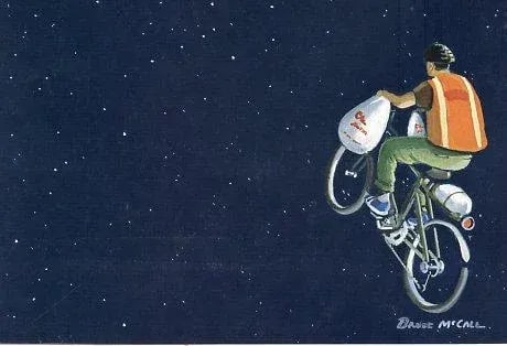 2014, New Yorker Magazine Cover, June 2 (Bruce McCall), Original Cover, Space Station - 2