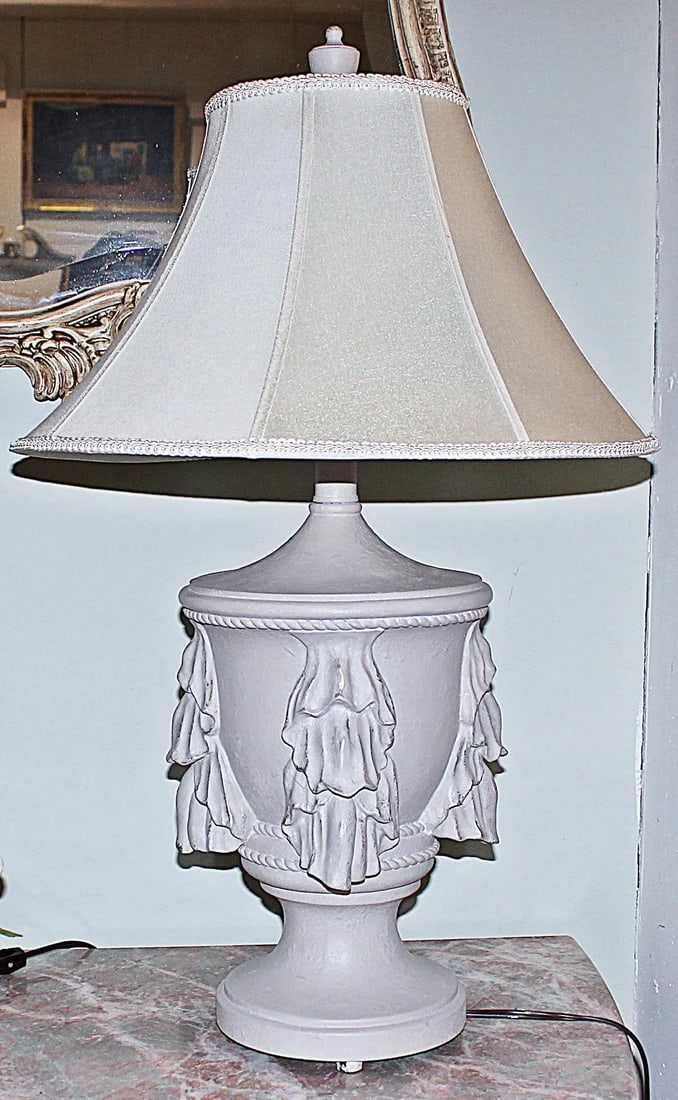 Painted Table Lamp - 5