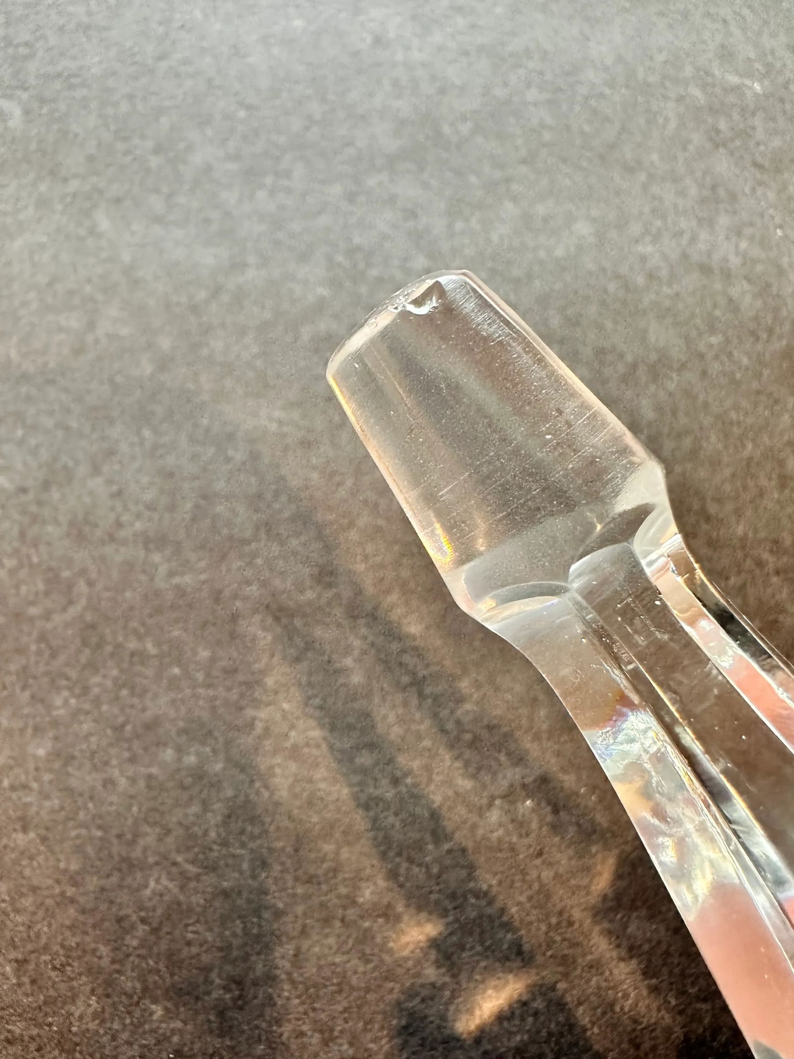 Mid 20th Century Round Cut Glass Decanter - 5