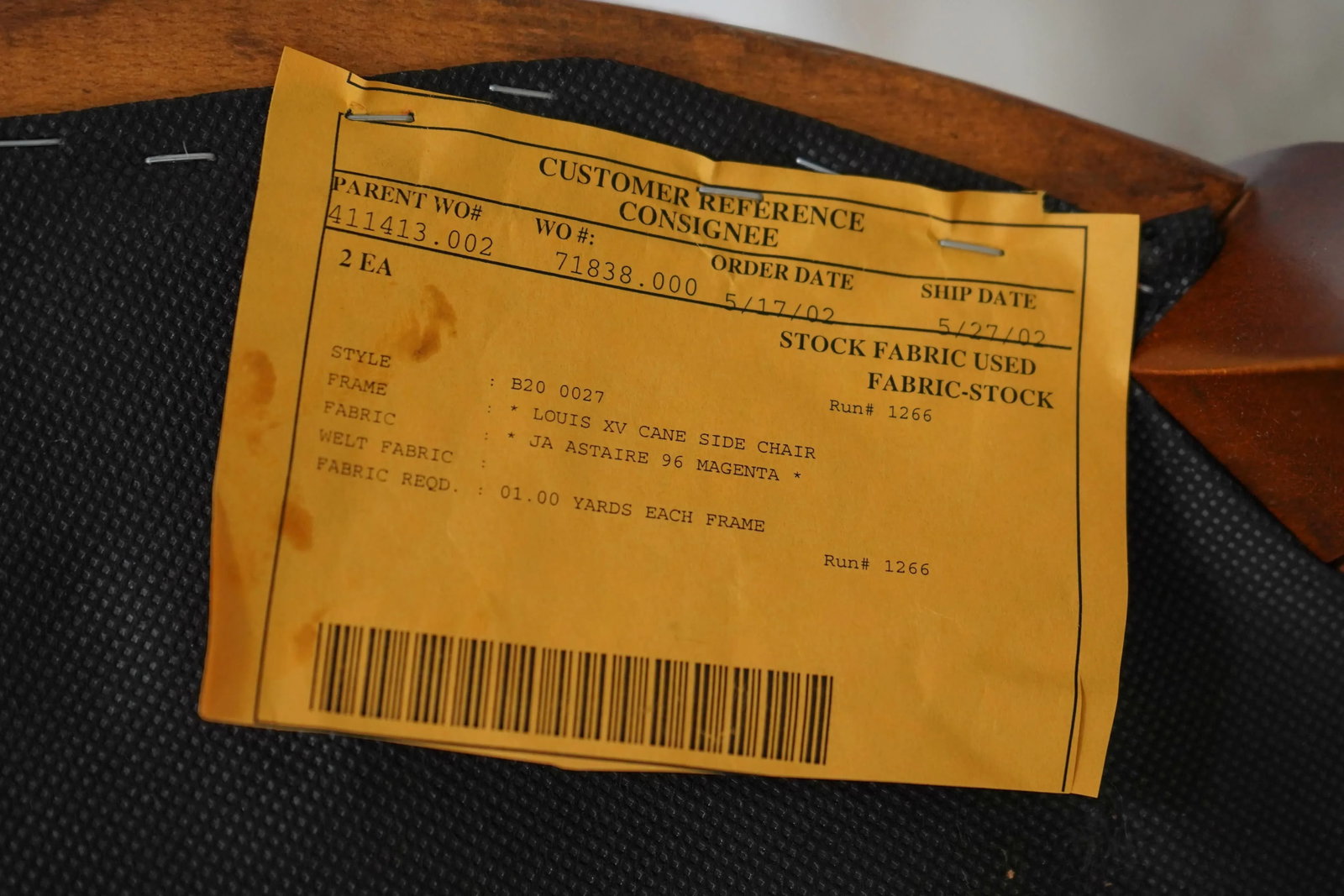 French Louis XV Style Cane Back Side Chair - 12