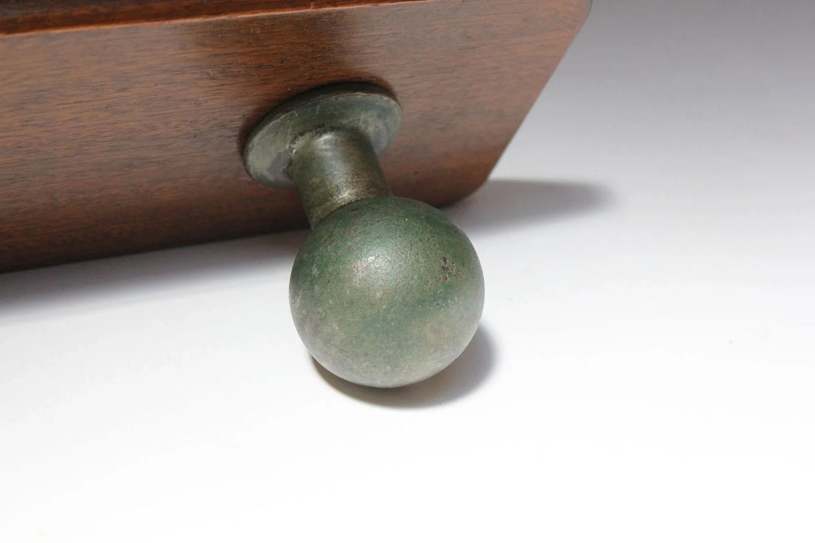 Vintage Italian Wall-Mounted Coat Hook/Rack in Aluminum and Walnut - 9