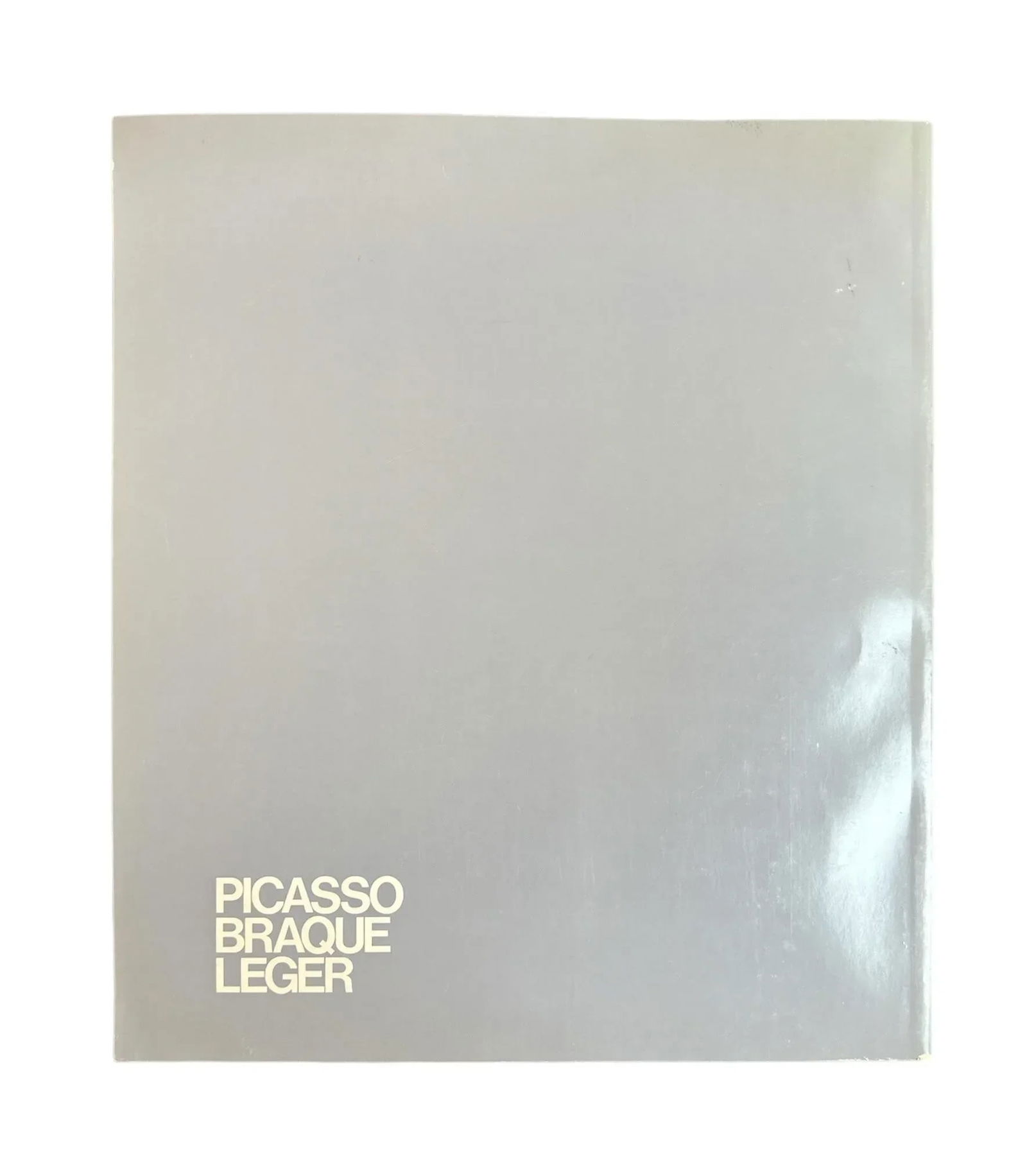 Picasso Braque Leger Masterpieces From Swiss Collections 1976 Exhibit Catalog Soft Cover Coffee Tabl - 3