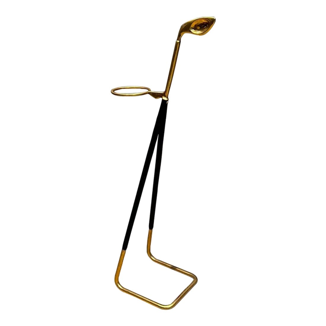 1950s Sculptural Brass Umbrella Holder Style Ico Parisi Italy (1 of 8)