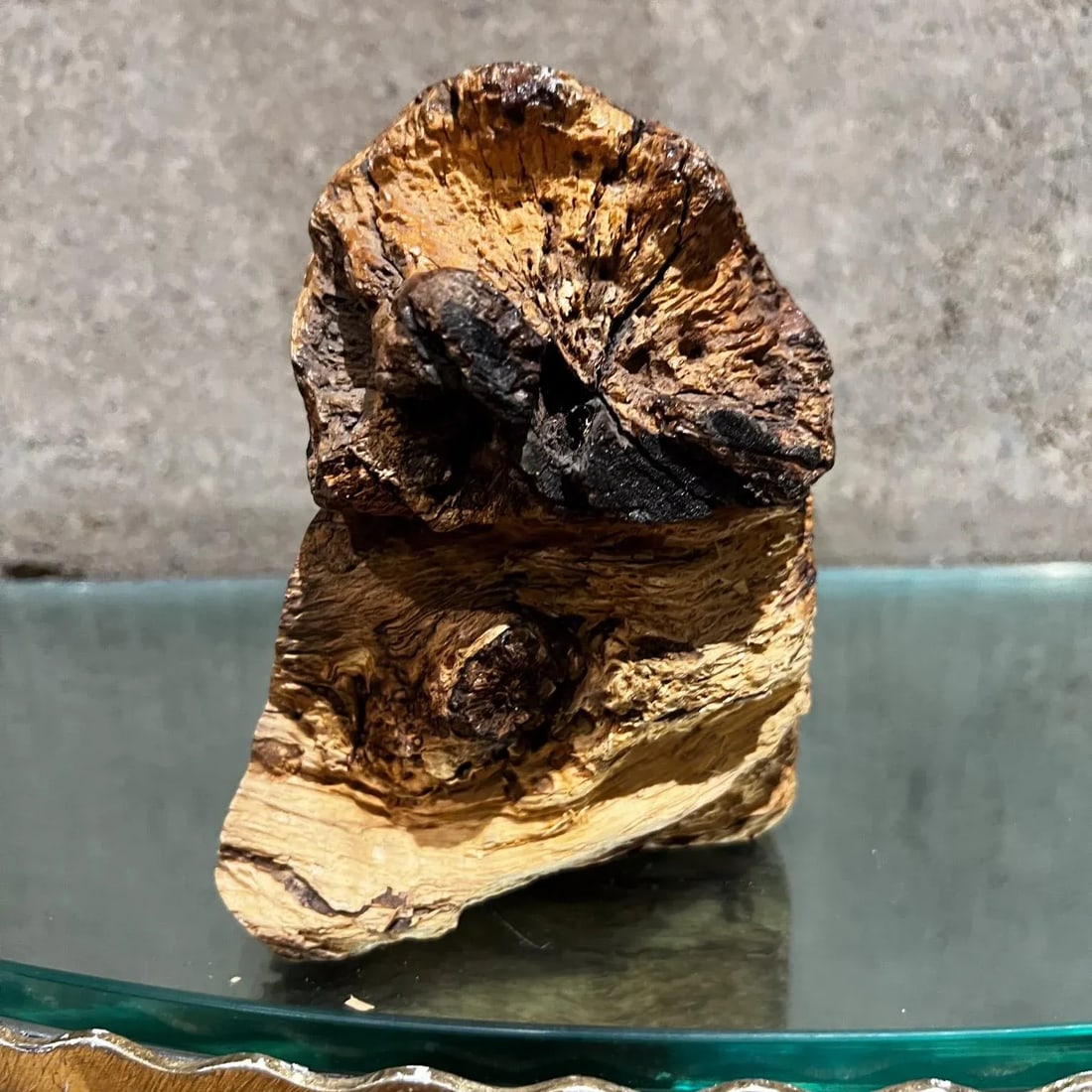 1970s Don Shoemaker for SeÃ±al Carved Root Wood Box Mexico - 2