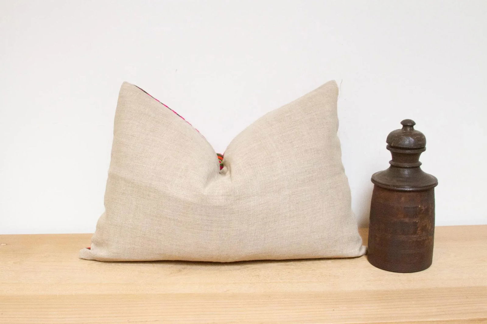 Siti Embroidered Floral Pillow - 6