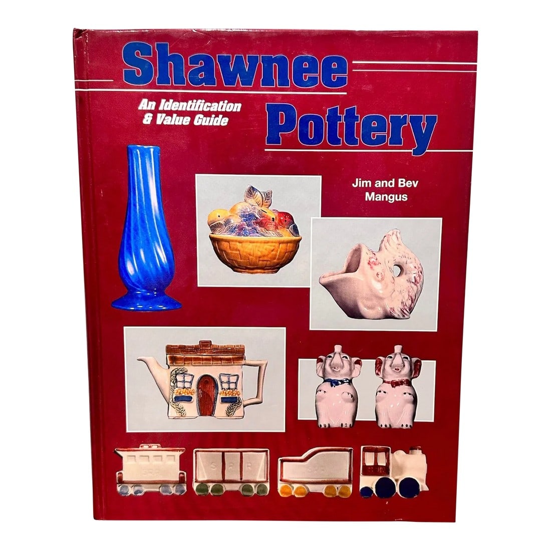 1994 Shawnee Pottery Identification Collector Hardcover Book: 1994 Shawnee Pottery Identification Collector Hardcover Book Copyright 1994 Authors Jim and Bev Mangus Good condition Condition: Alterations: Original Condition Unaltered Imperfections: Some Imperfect