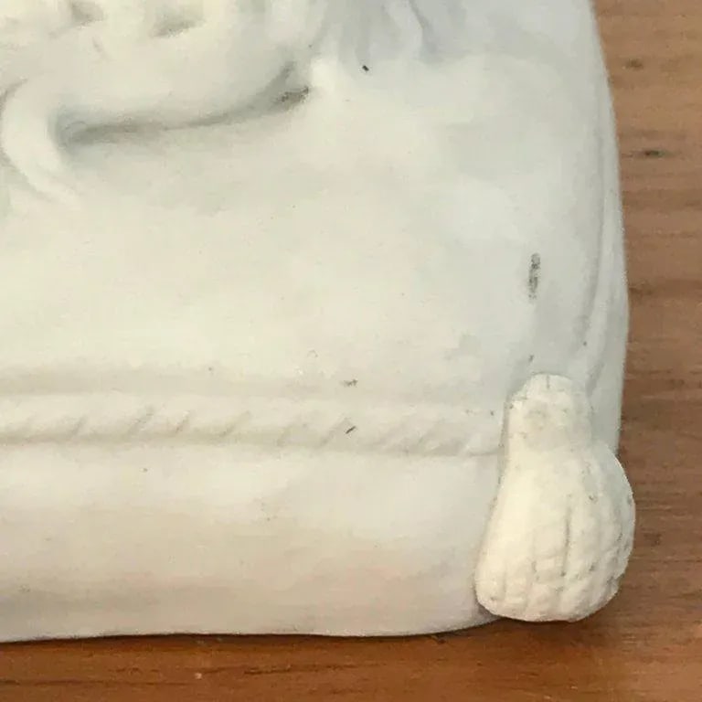 Late 18th Century Antique English Parian King Charles Spaniels Group by Copeland - 12