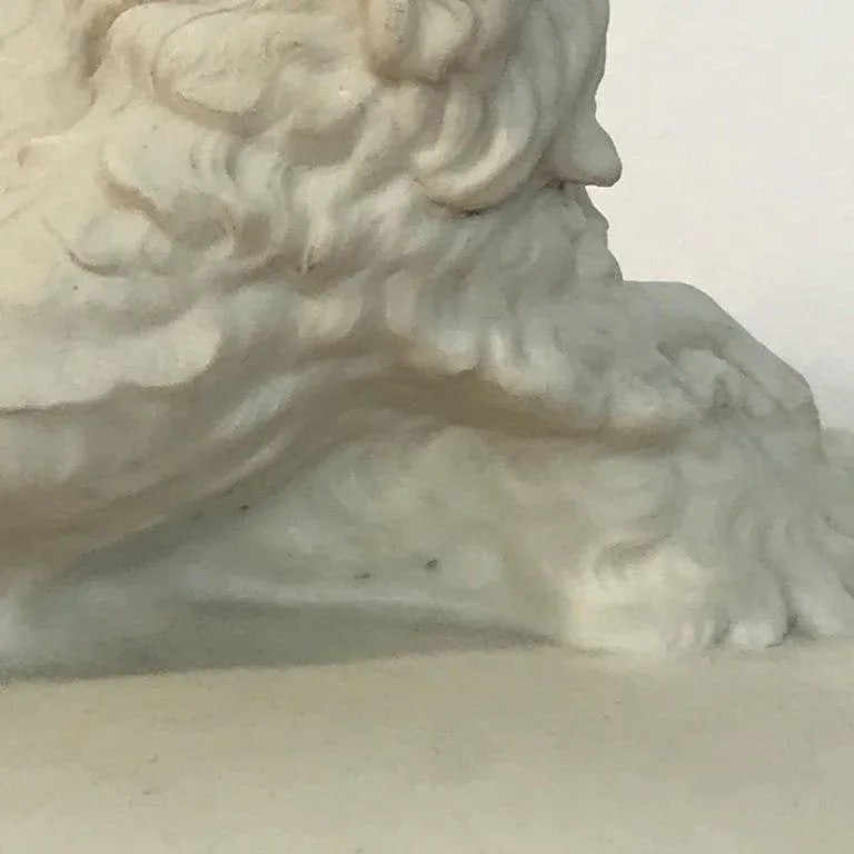 Late 18th Century Antique English Parian King Charles Spaniels Group by Copeland - 2