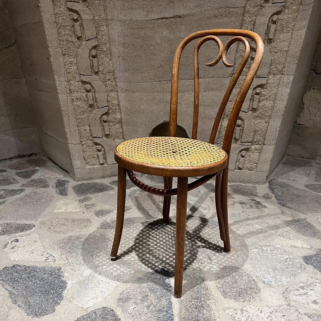 1960s Thonet A16 Sweetheart Chair Bentwood Cane - 11