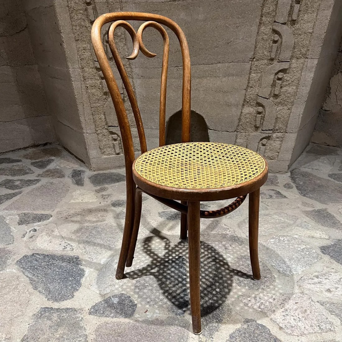 1960s Thonet A16 Sweetheart Chair Bentwood Cane - 2