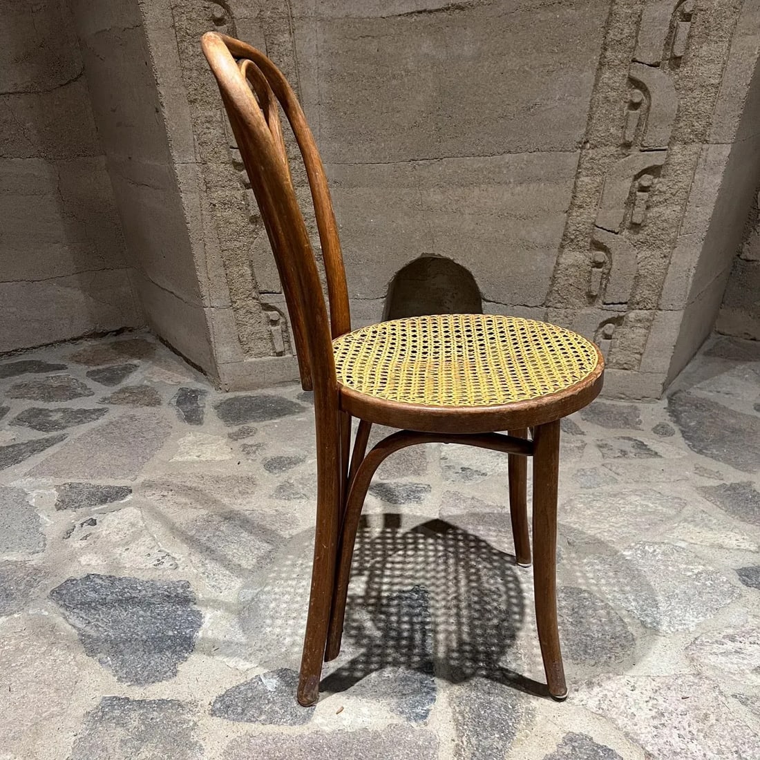 1960s Thonet A16 Sweetheart Chair Bentwood Cane - 3