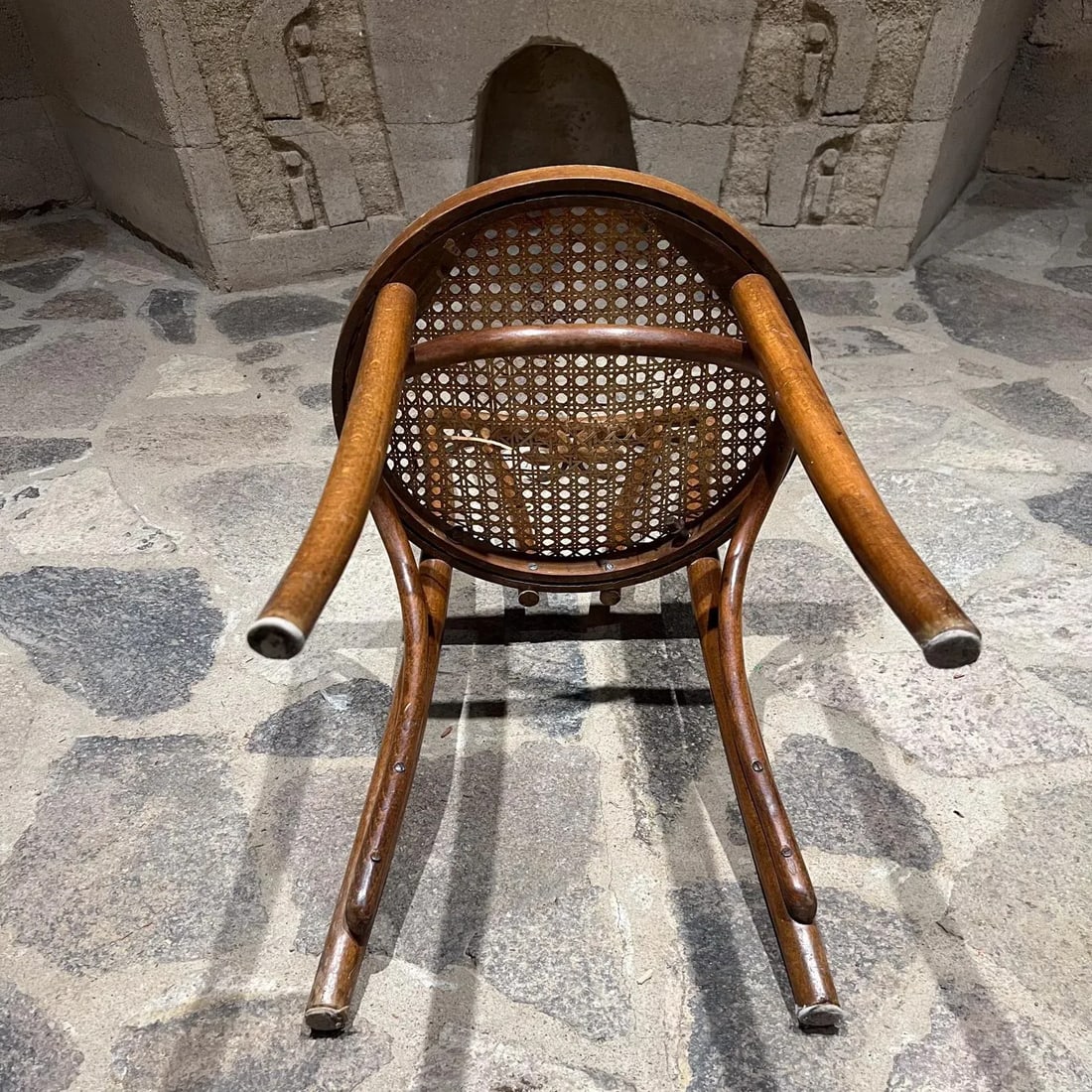 1960s Thonet A16 Sweetheart Chair Bentwood Cane - 5