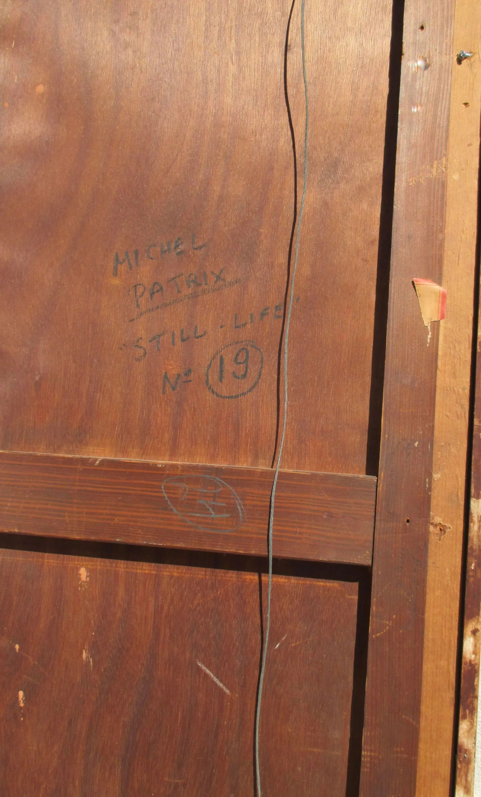 Michel Patrix Stilllife on Panel Circa 1950's - 10