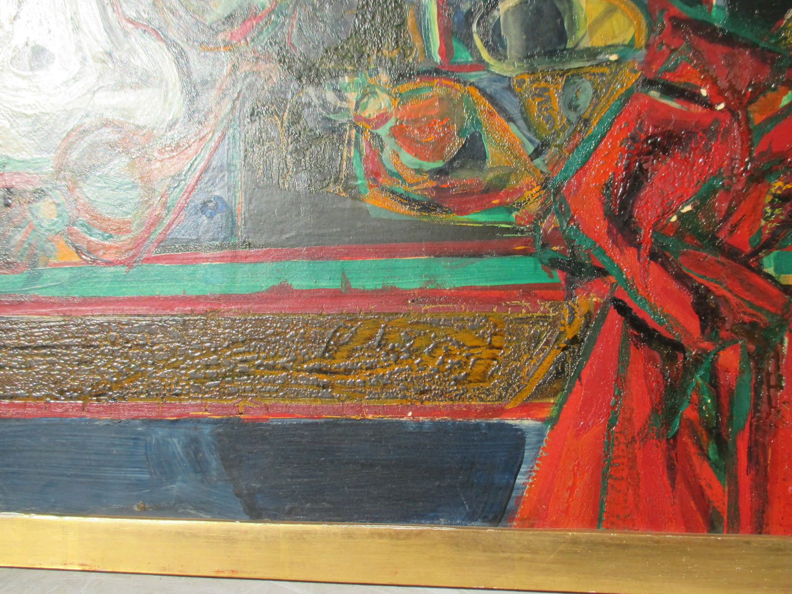 Michel Patrix Stilllife on Panel Circa 1950's - 3