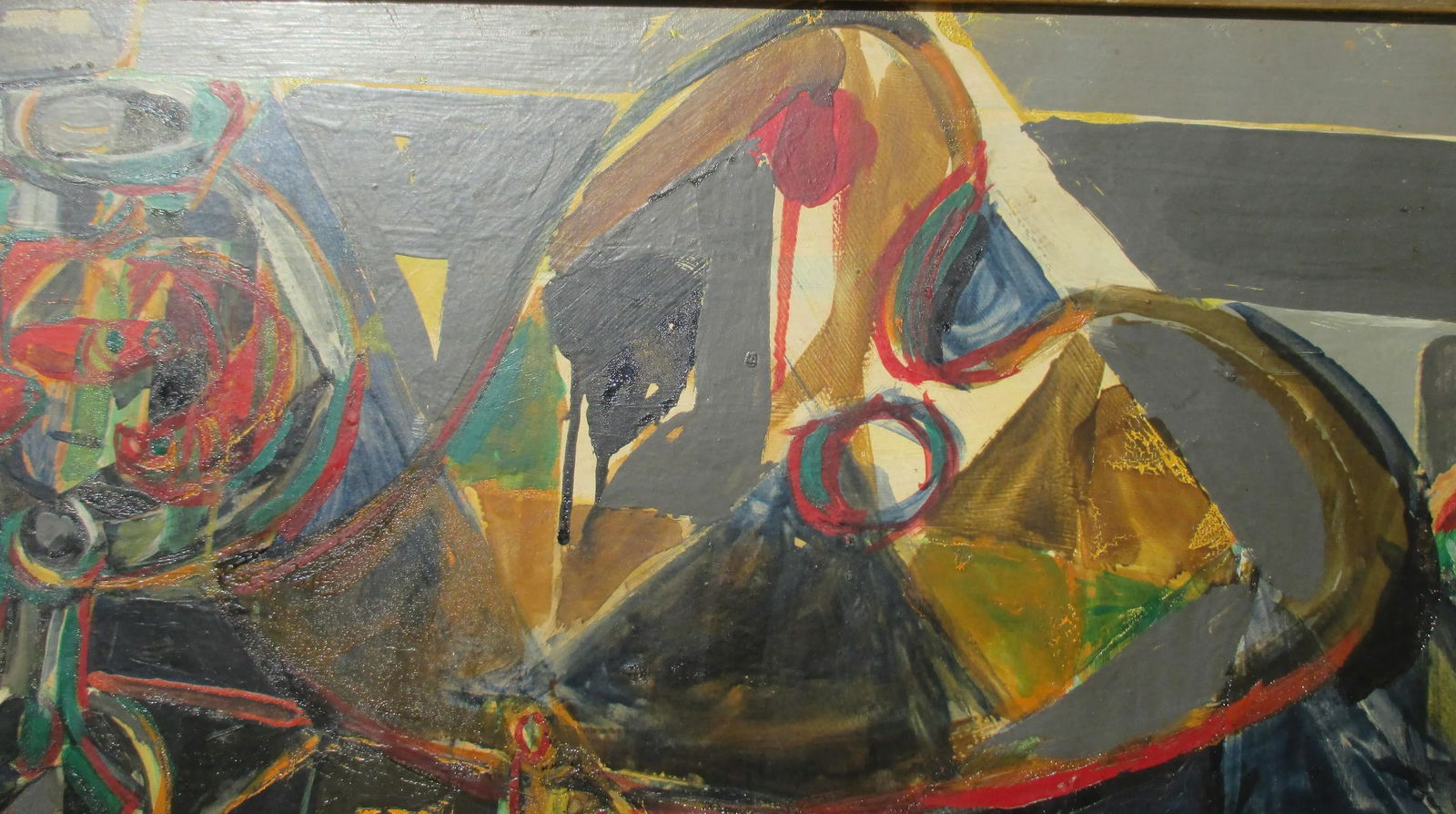 Michel Patrix Stilllife on Panel Circa 1950's - 8