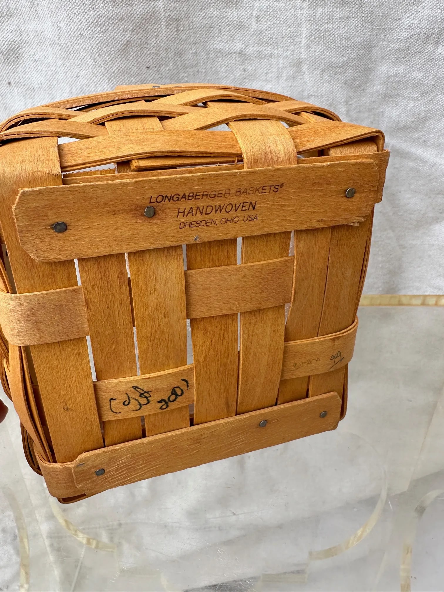 Vintage Small Longaberger Basket - 4