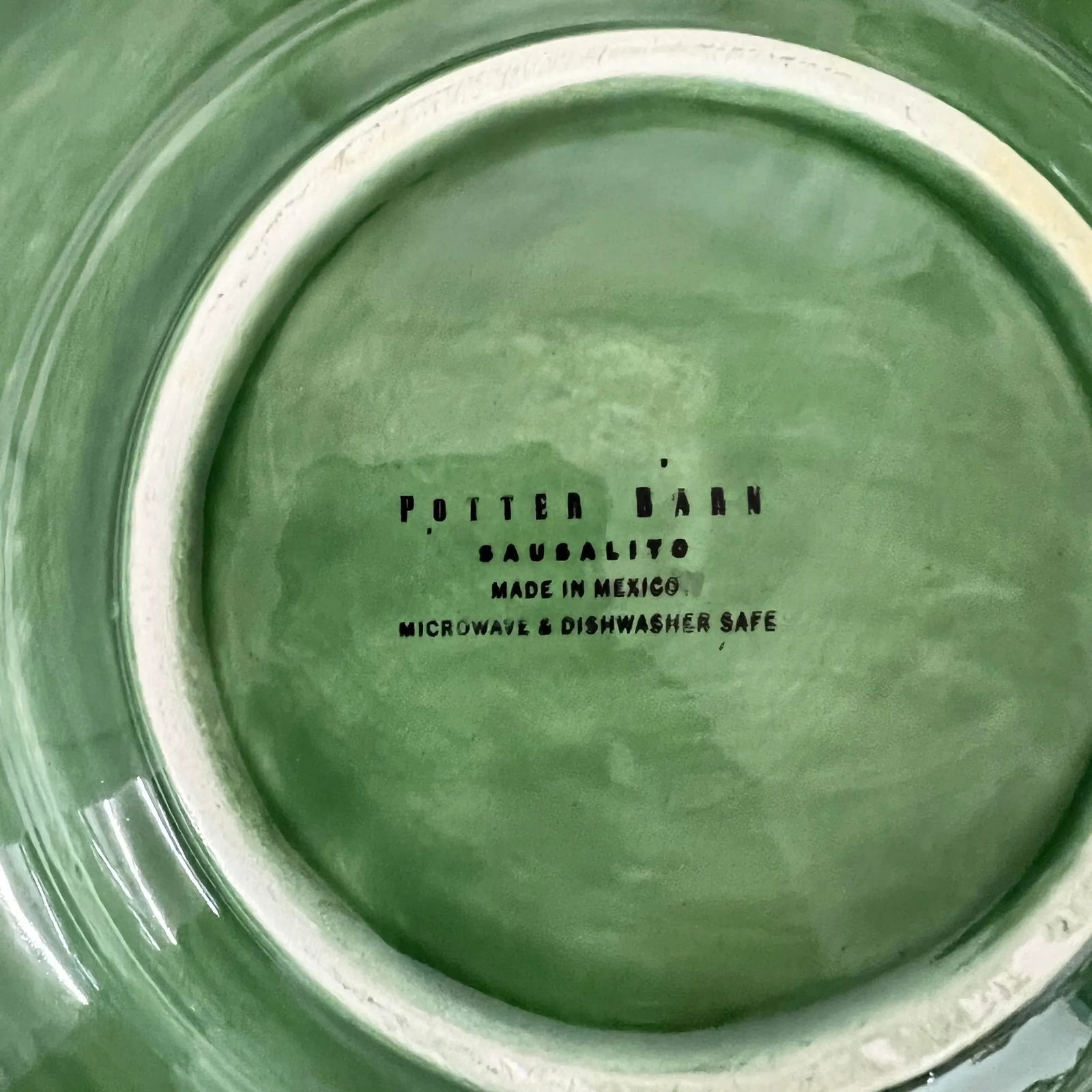 Pottery Barn Green Pasta Bowls - Set of 4 - 4