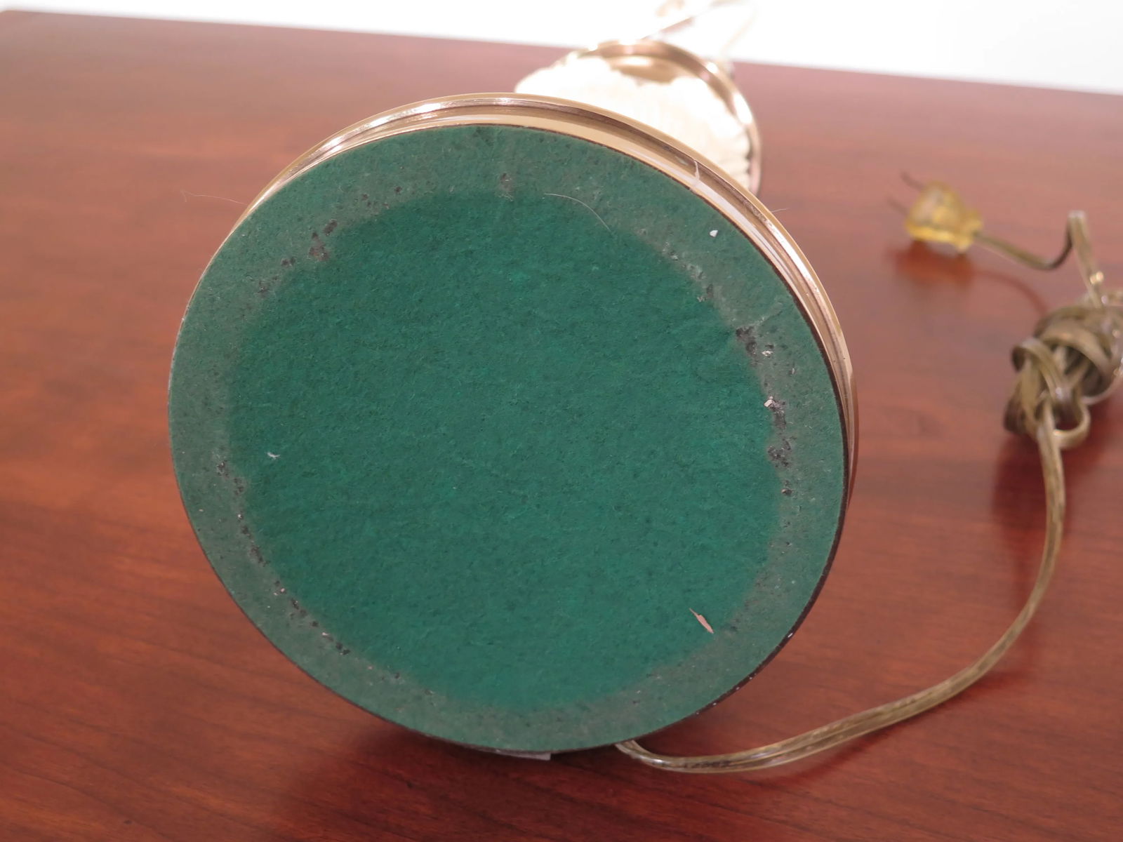 Rembrandt Regency Style Brass Table Lamps - a Pair - 6