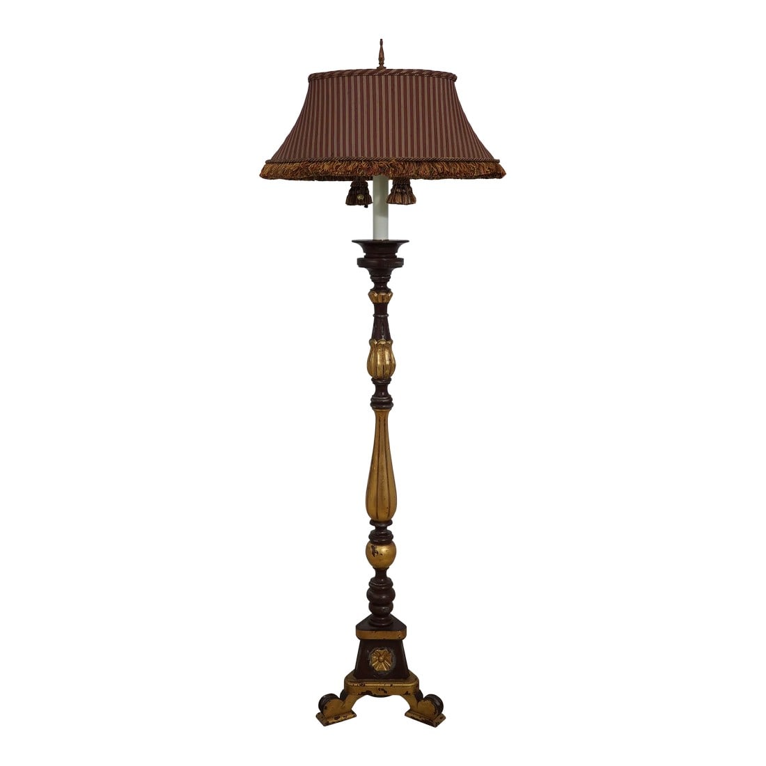Frederick Cooper Baroque Style Carved Floor Lamp (1 of 12)