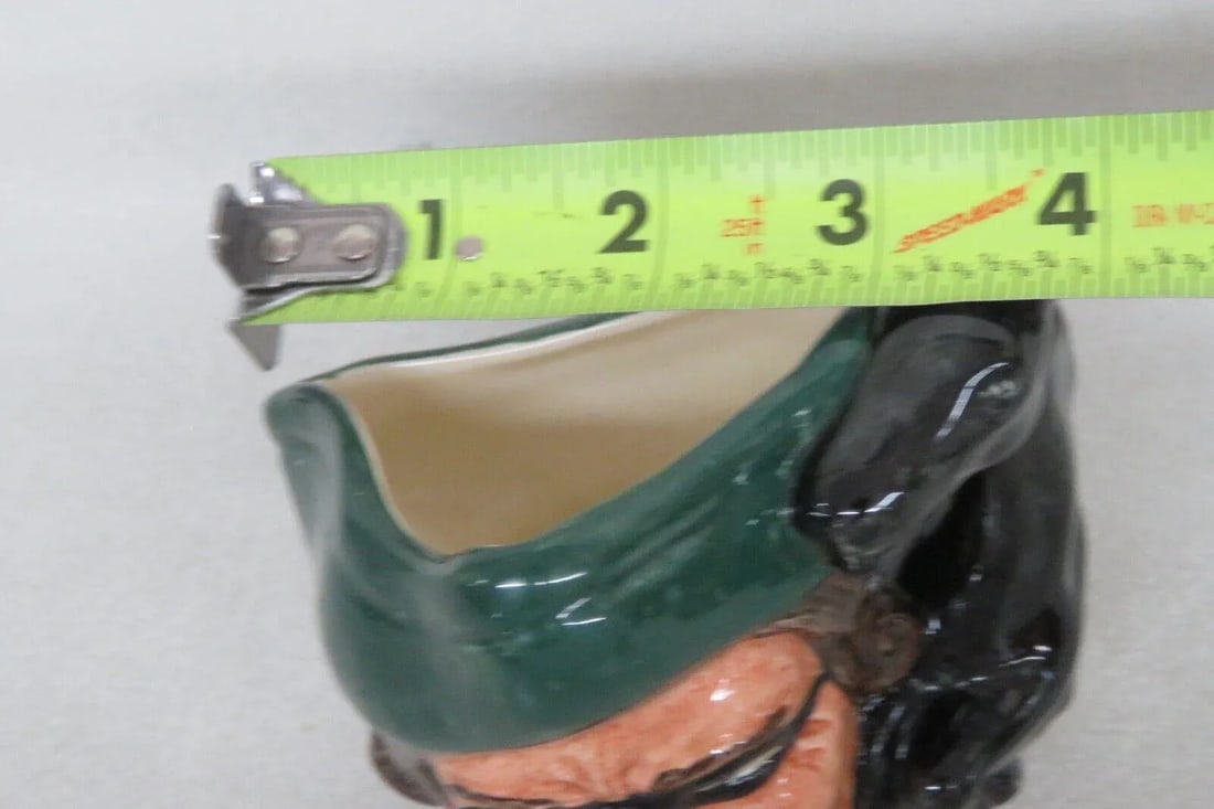 Royal Doulton Dick Turpin D6535 English Ceramic Small Character Jug - 8