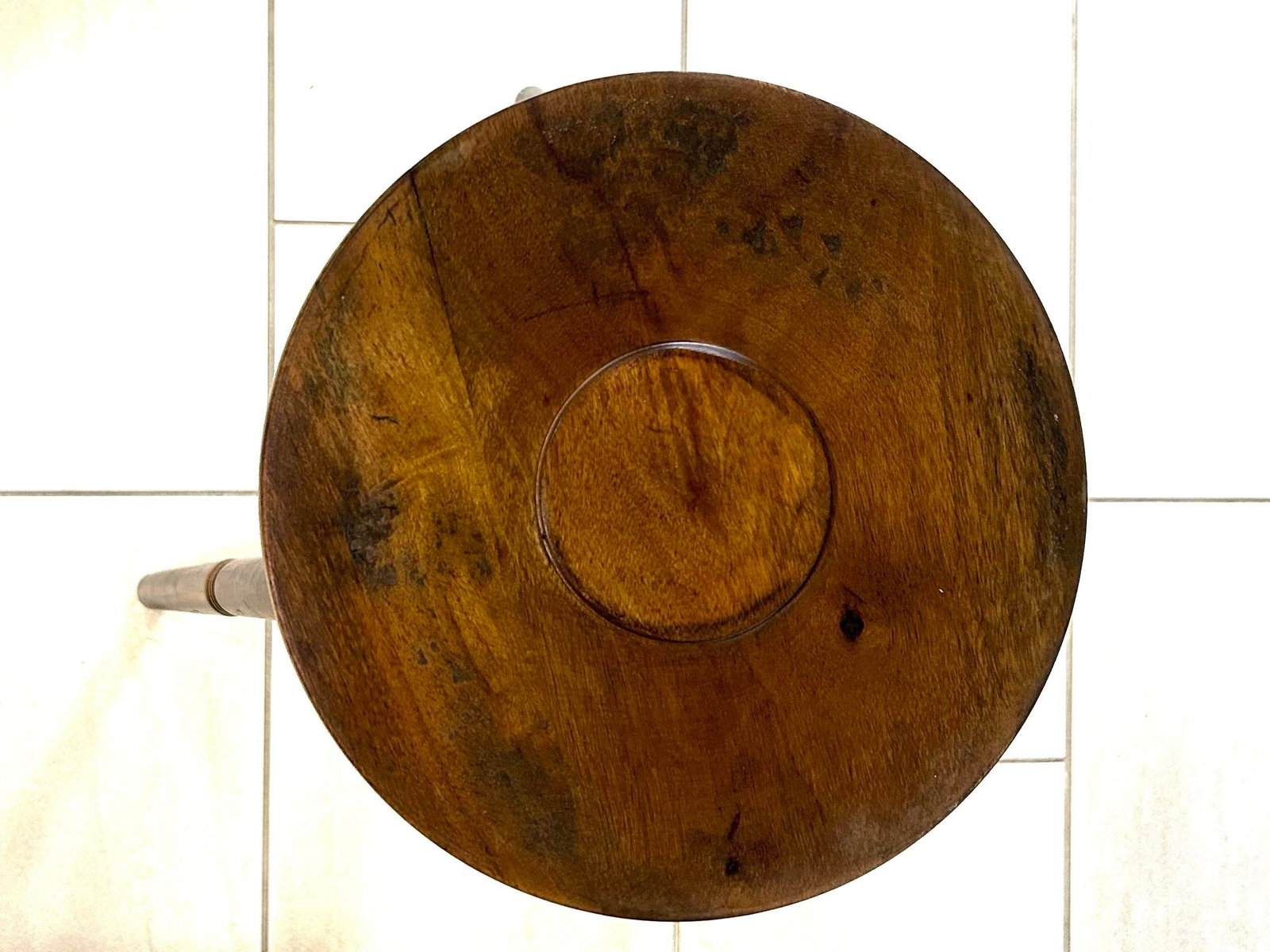 Vintage Mid-Century Repurposed Rotating Shabby Chic Planter or Serving Bowl - 3 Pieces - 5