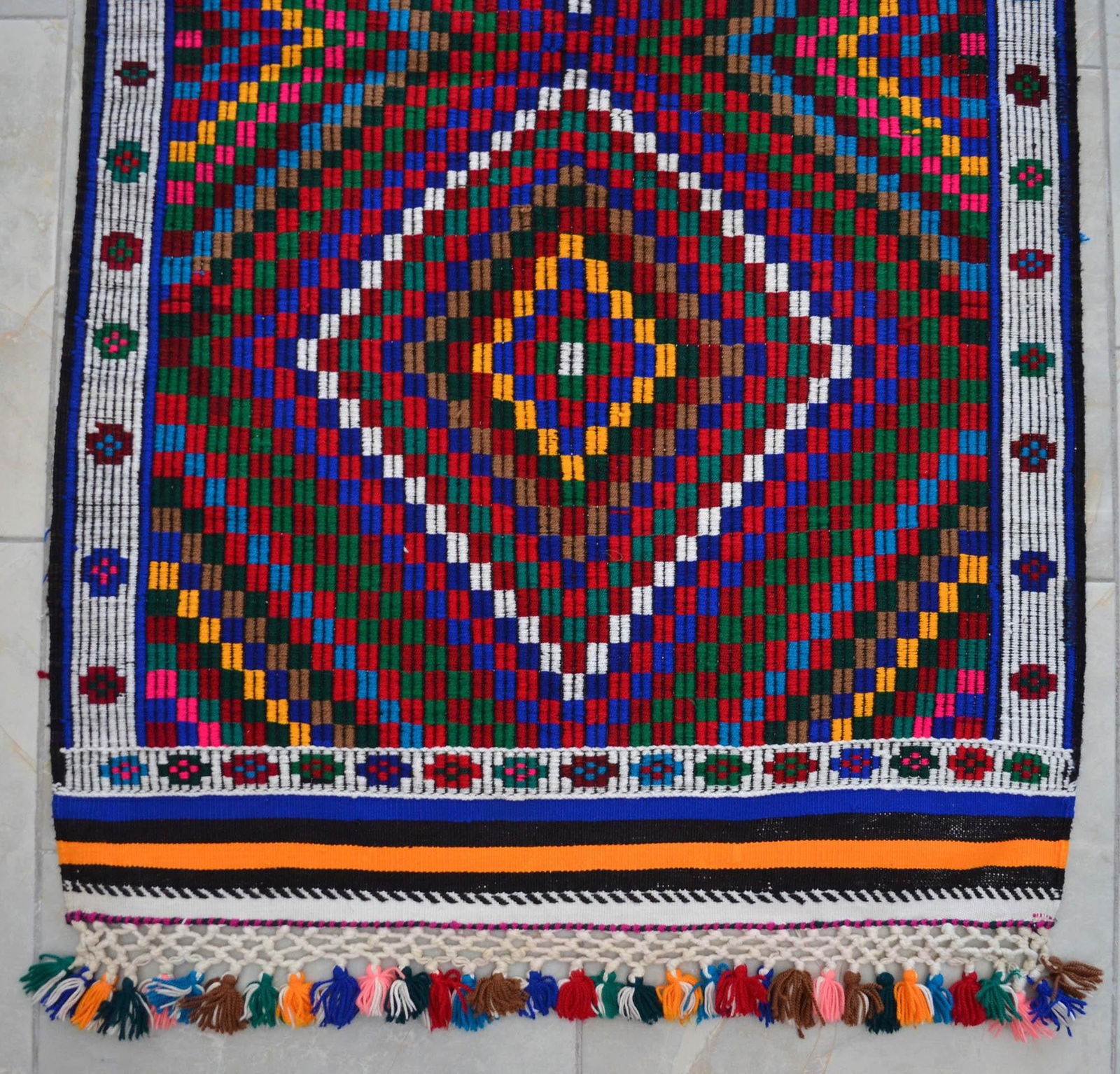 Turkish Rug Hand Woven Tribal Kilim Rug - 2'6" X 4'2" - 10