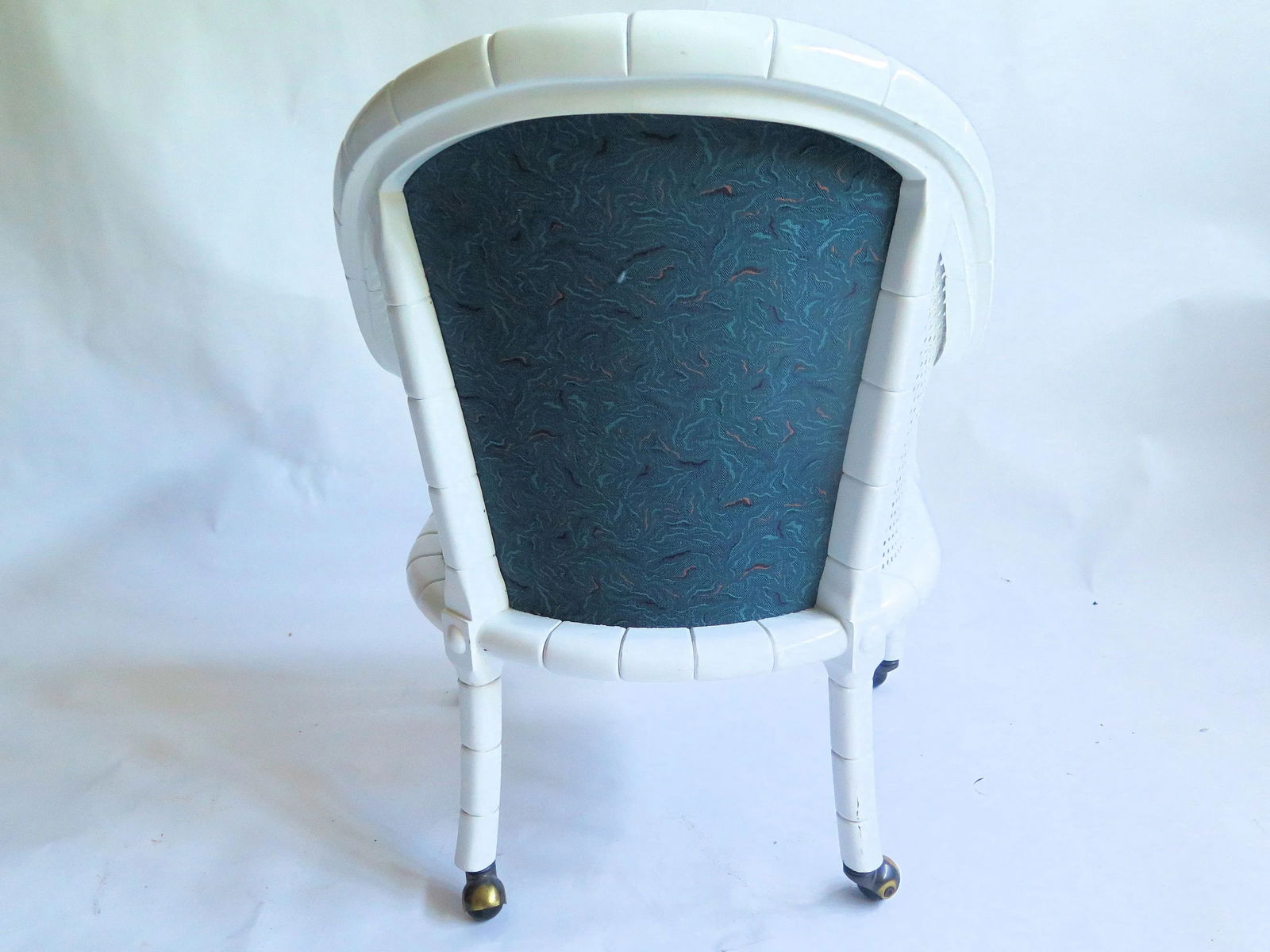 1950s Vintage T. H. Robjohns Gibbing Cane and Bamboo Style Chair - 4