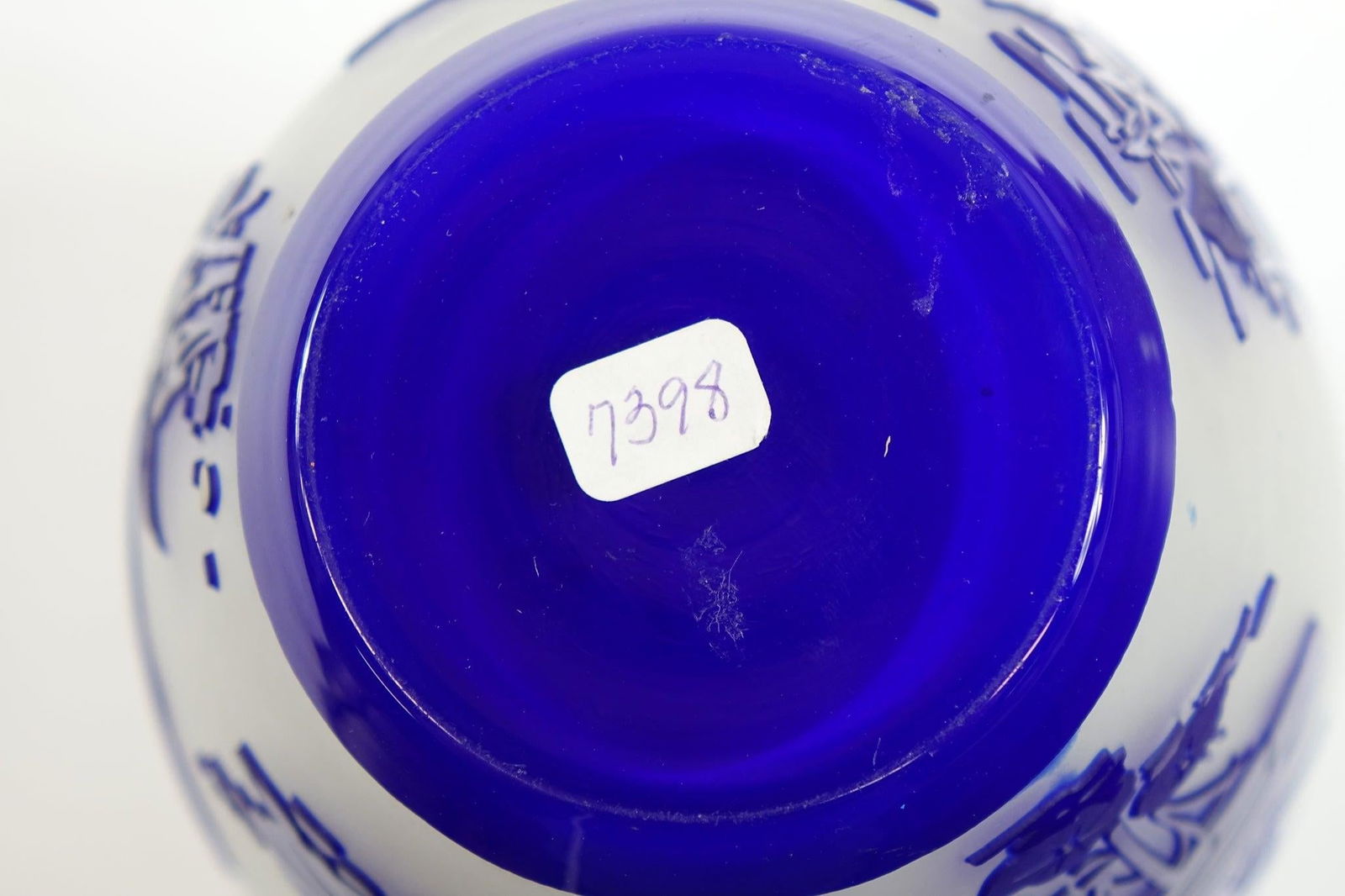 Mid 20th Century Decorative Cameo Brass Vase - 3