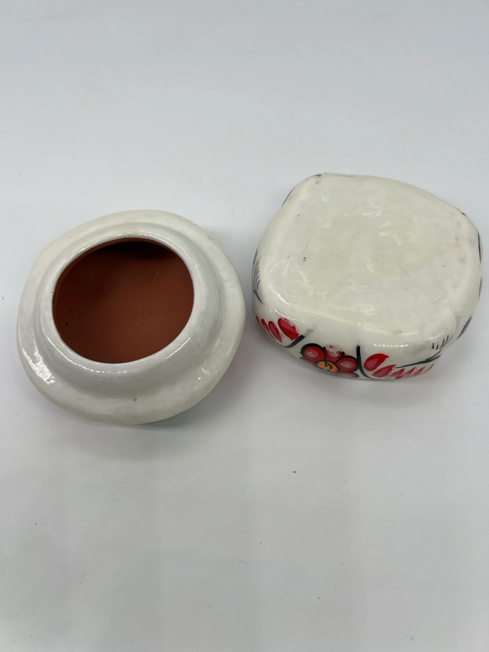 Terracotta Mexican Folk Art Frog Box - 7