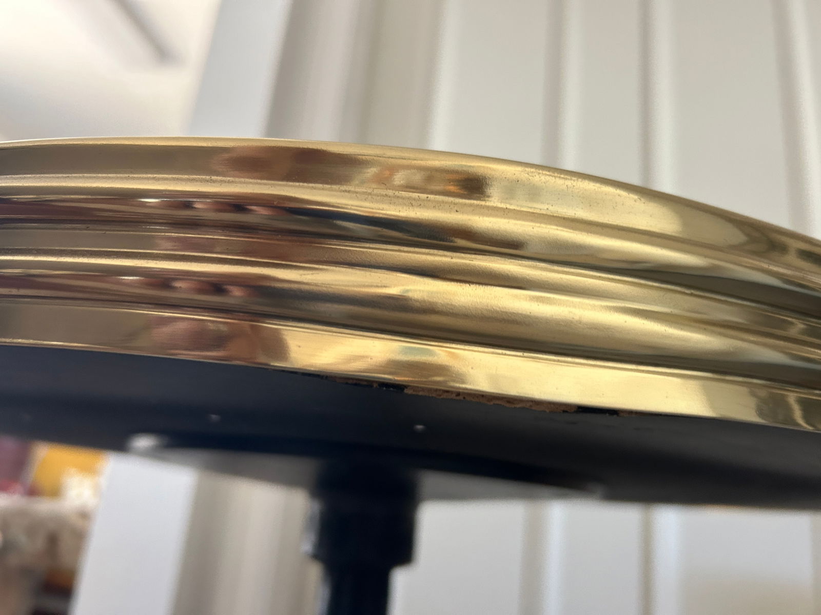 French Bistro Cast Iron Accent Side Table - 8