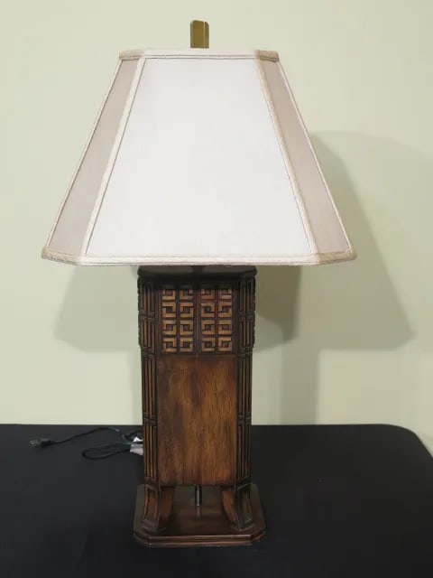 Wildwood Asian Inspired Table Lamp with Shade - 5