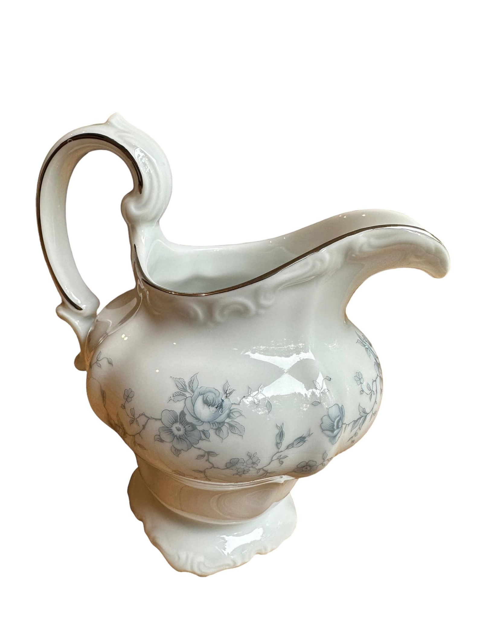 Johann Haviland Blue Garland Cream Pitcher - 6